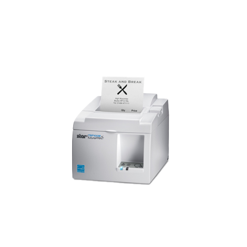 Star TSP143IIIU, USB, 8 Punkte/mm (203dpi), Cutter, weiß