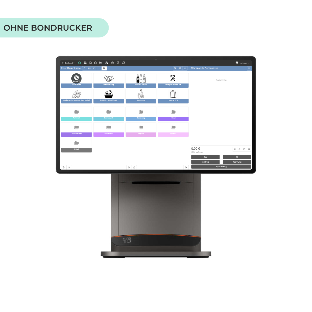 SUNMI T3 Desktop-Terminal