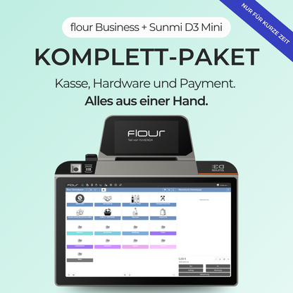 Startup Komplett-Paket: flour Flex