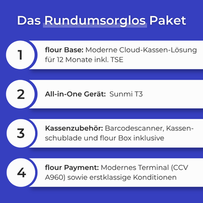 Startup Komplett-Paket: flour Desktop