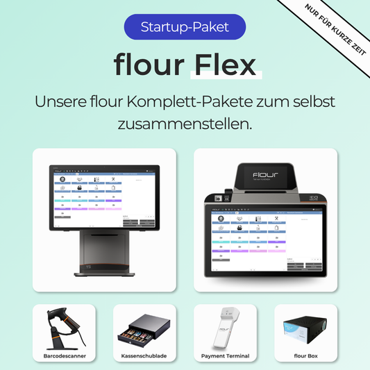Startup Komplett-Paket: flour Flex
