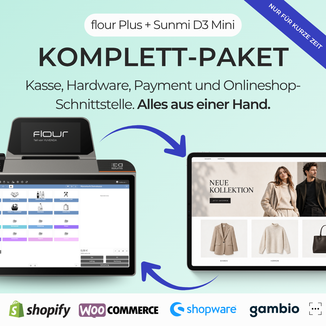 Startup Komplett-Paket: flour Flex Online