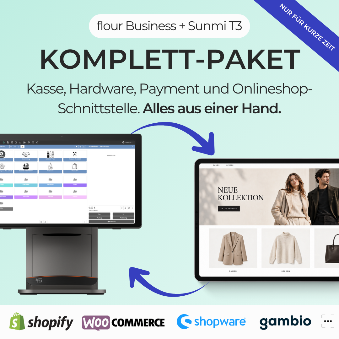 Startup Komplett-Paket: flour Flex Online