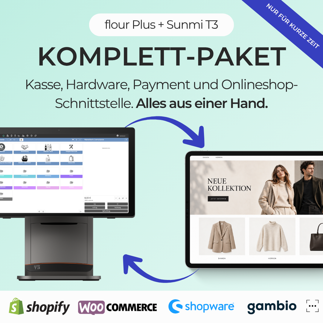Startup Komplett-Paket: flour Flex Online