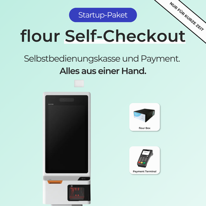 Startup Komplett-Paket: flour Self-Checkout