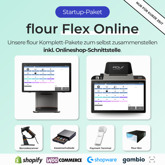 Startup Komplett-Paket: flour Flex Online