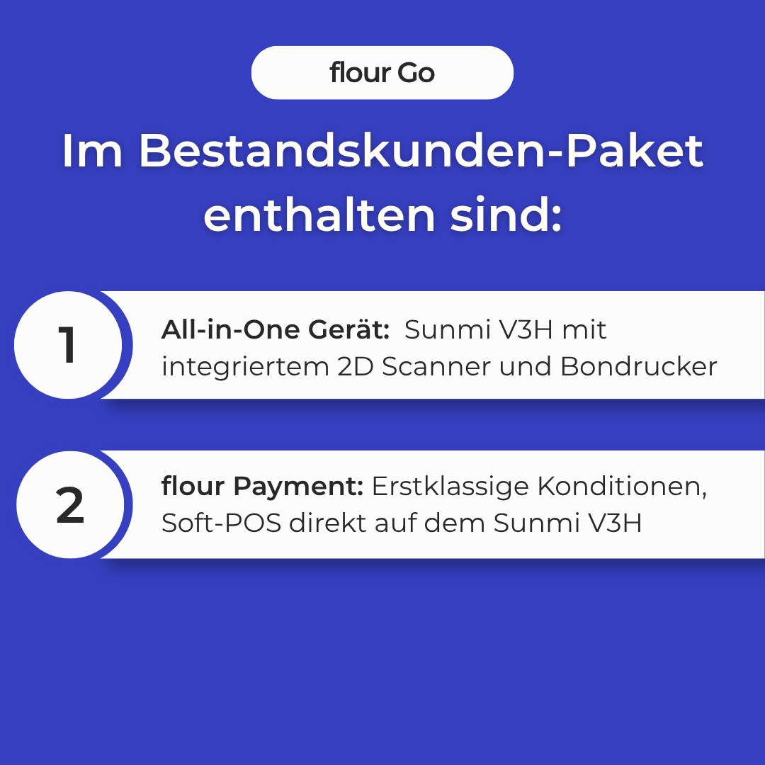 flour Go für Bestandskunden