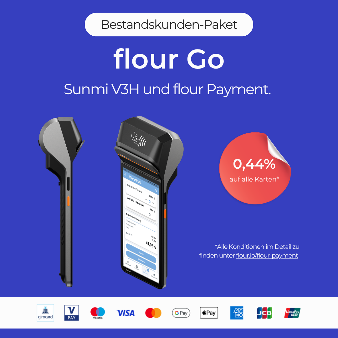 flour Go für Bestandskunden
