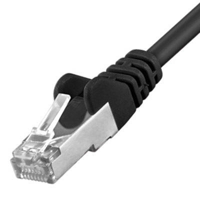 CAT 6 FTP Patchkabel 2 Meter schwarz Q21-2